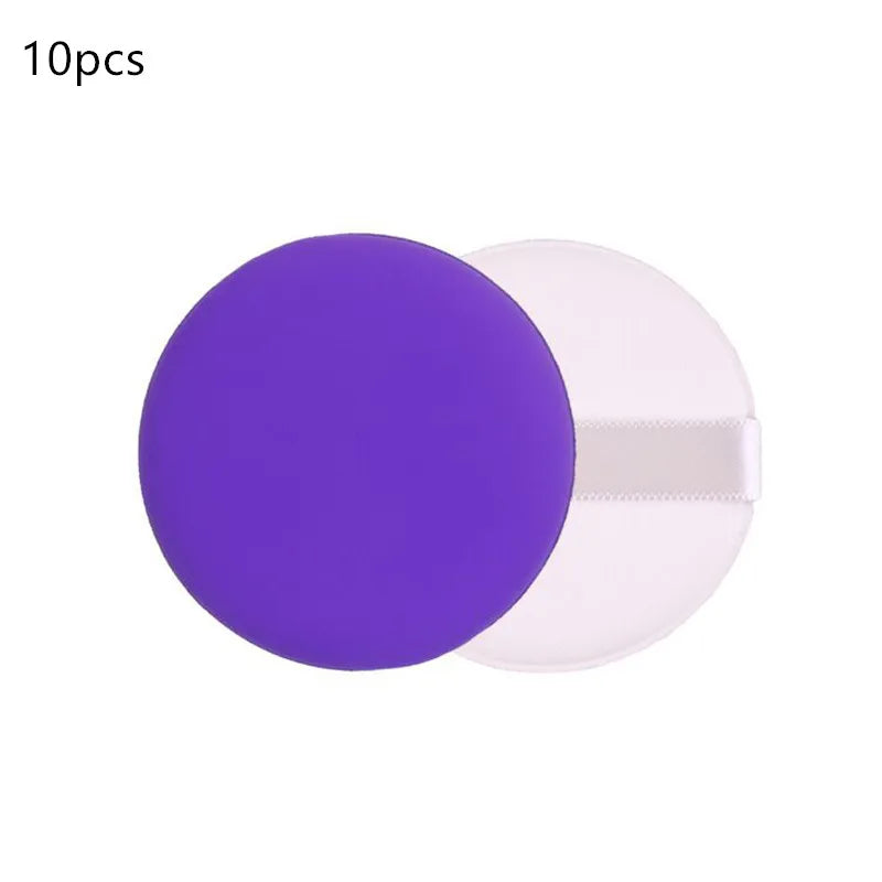 10pcs Foundation Makeup Sponge Cosmetic Puff Cosmetic Air Pad Cushion Powder Smooth Beauty Wet &Dry Dual-Use Makeup Sponge Tools