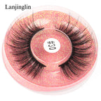 4/100 Pairs Wholesale Fake Lashes 3D Mink Eyelashes Fluffy Dramatic Lashes Cruelty Free False Eye lashes Makeup Tools maquillaje