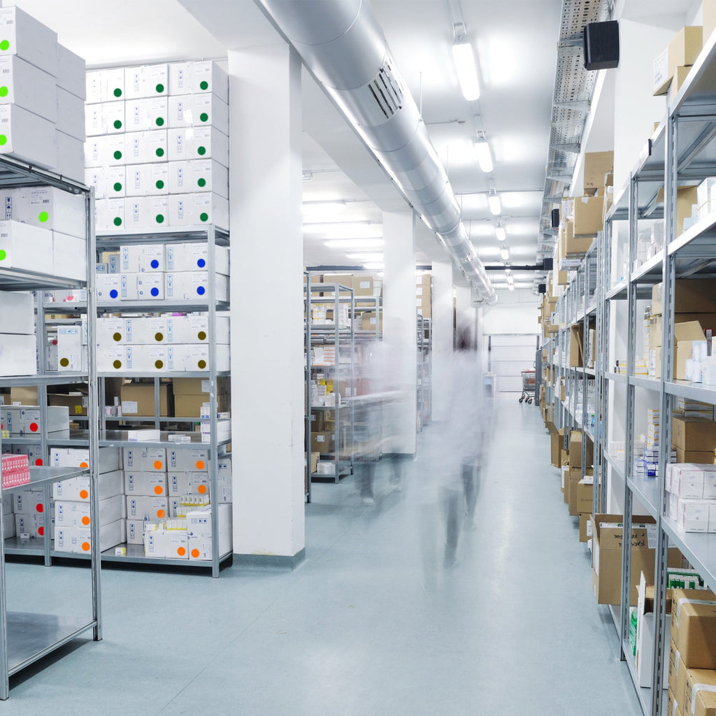 3" Permanent Round Color Coding Sheeted Dot Kit (Primary): 100/Pack