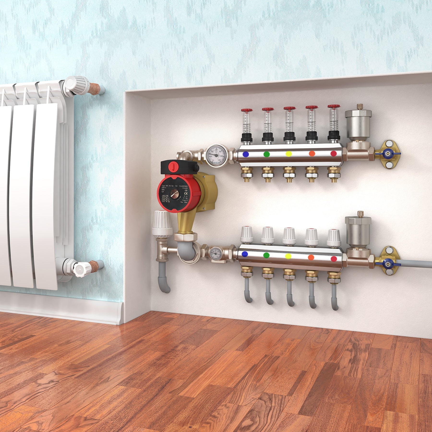 2" Removable Round, Color-Code Dots: 100/Pack