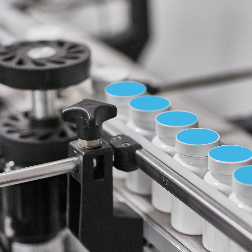 1-1/4" Permanent Round Color-Code Dots: 500/Box