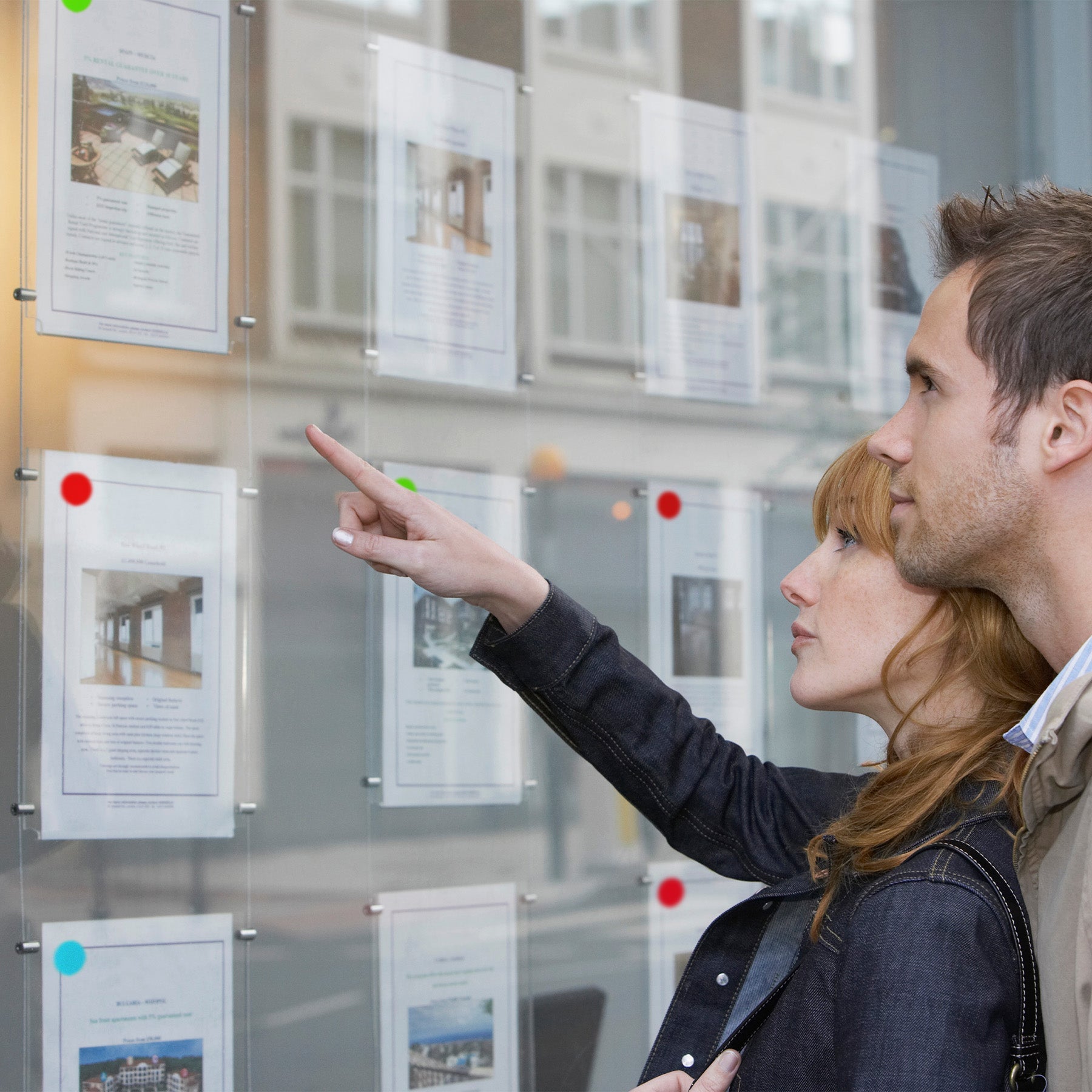 1" Permanent Round, Color-Code Dots: 1,000/Roll