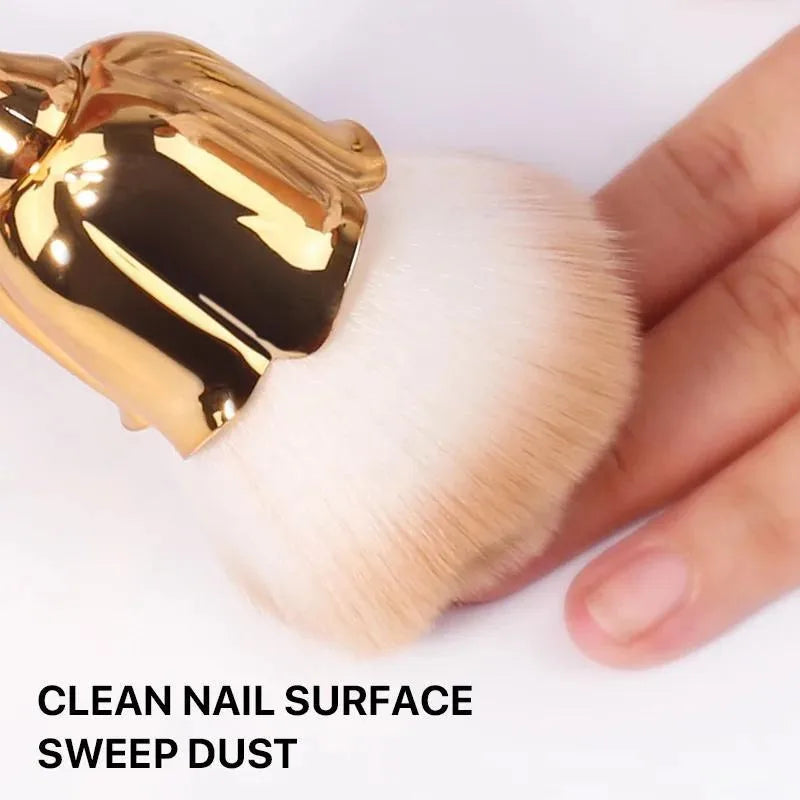 1pc Powder Brush Rose Head Makeup Brush Pink Single Powder Brush Foundation Make Up Brush Soft Hair Nail Blush