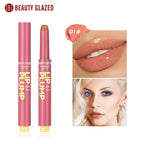 Beauty Glazed 12 Color Shimmering Juicy Lipstick,Shining Lip Plump,Moisturizing Nourishing Women Lip Makeup.Girl's Gift