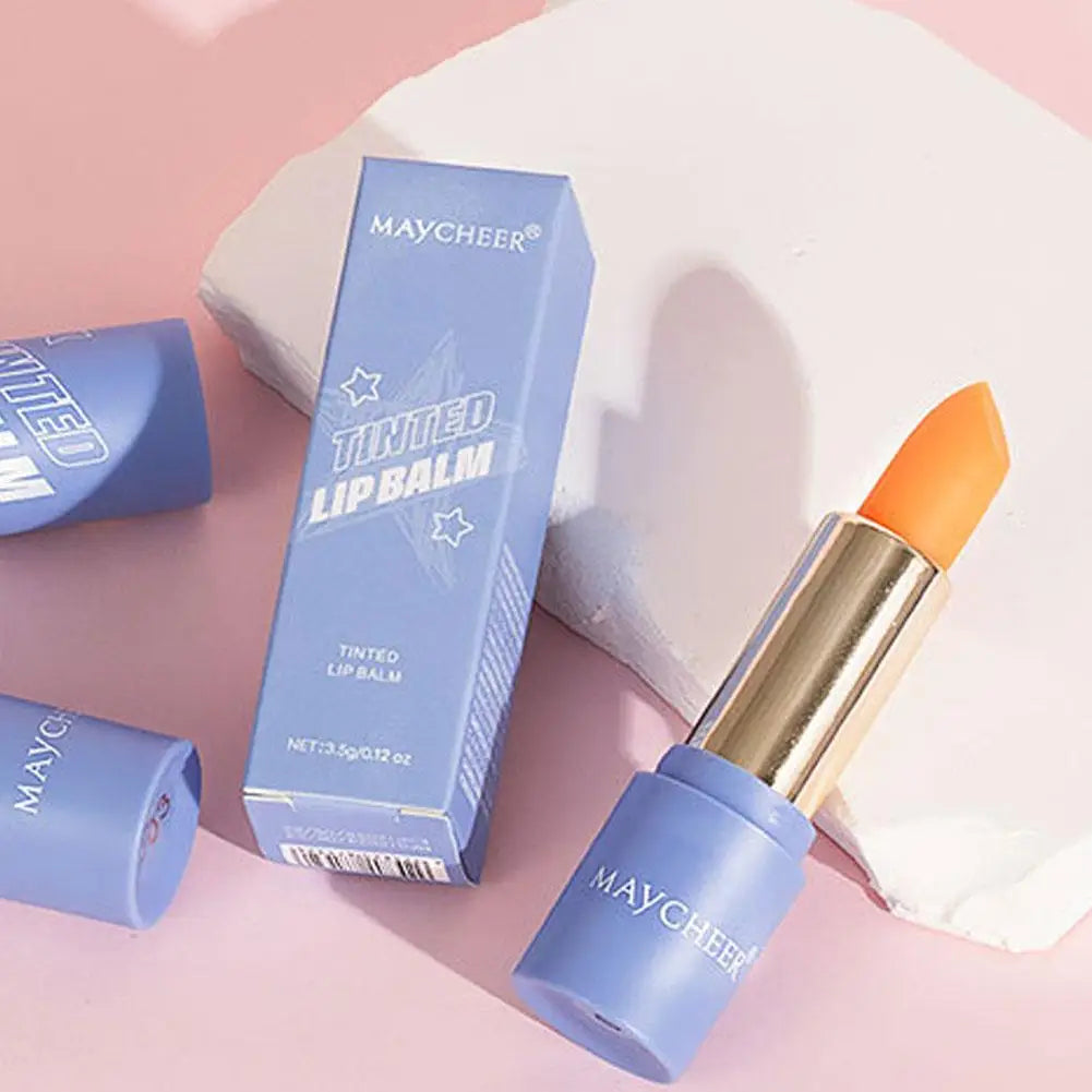 Color Change lip Balm Nourising Moisturizing Anti-drying Lipstick long-lasting waterproof Color changing Lips Care Makeup