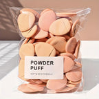 10pcs Finger Air Cushion Sponge Powder Puff Set, Makeup Puff, For Liquid Foundation, Powder Foundation, Concealer.
