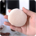 60/80/90mm Professional Round Shape BB Cream Powder Foundation Puff Portable Soft Cosmetic Puff Makeup Foundation Sponge