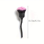 1pc Powder Brush Rose Head Makeup Brush Pink Single Powder Brush Foundation Make Up Brush Soft Hair Nail Blush