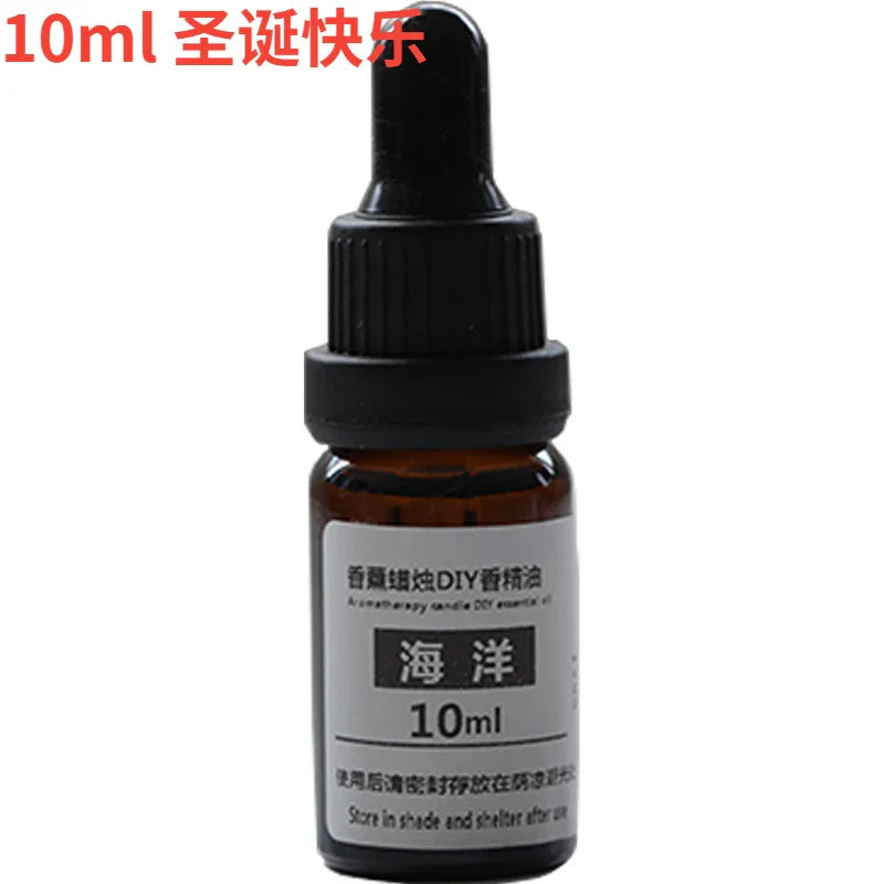 10ml Candle Scents Oil Soluble Essence DIY Aromatherapy Candle Essential Oil Handmade Soap Gypsum Expanded Fragrance Crystal
