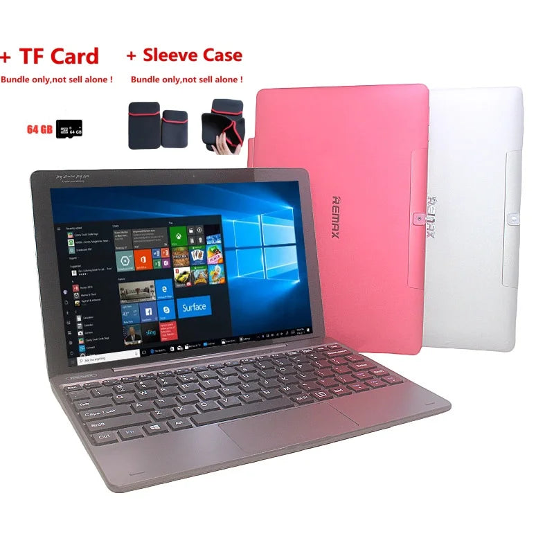 10.1 INCH 2GBRAM 32GB ROM RE101 WINDOWS 10 Z8350 CPU 64 Bit 1280 x 800 IPS HDMI-Compatible Dual Camera USB 3.0 Docking Keyboard