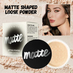 4 Colors Matte Loose Powder Face Whitening Skin Finish Transparent Pink Nude Mineral Makeup Cosmetic Foundation Setting Powder