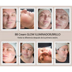 8ml BB Cream Glow Serum Ampoule Essence Facial Niacinamide/Peptide Foundation Moisturizing Hyaluronic Acid Skin Care Beauty