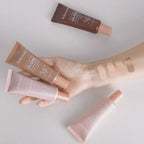 4 Colors Moisturizing Glow Foundation Liquid Long Lasting Natural Lightweight base Multi-purpose Illuminator Highlight Cream