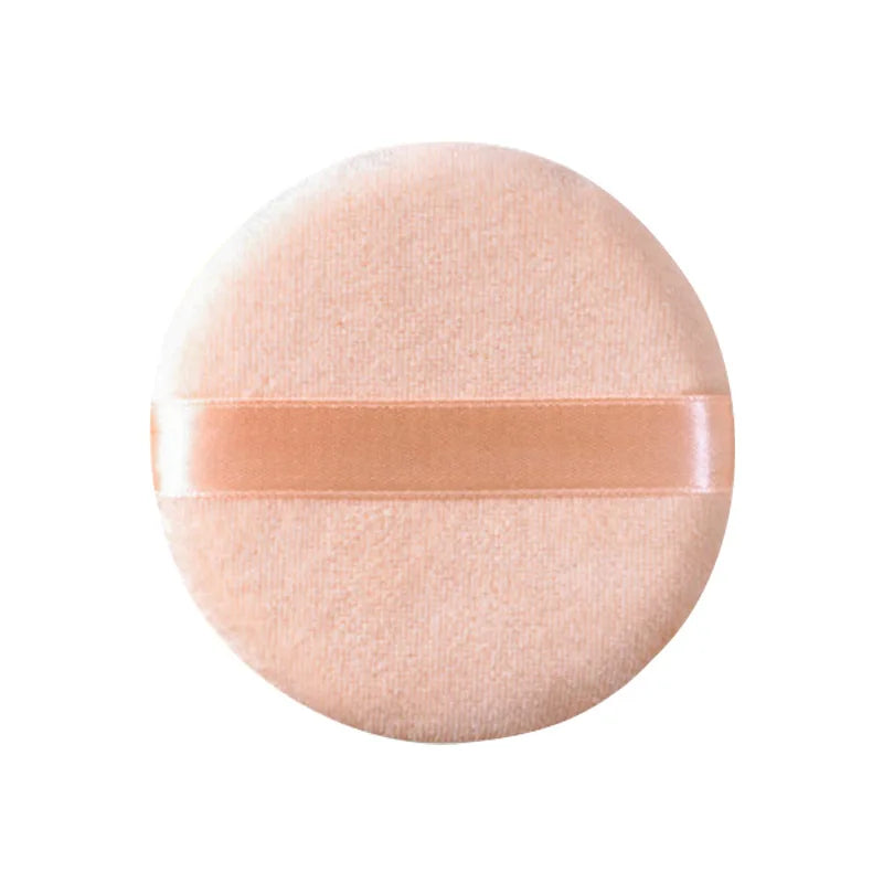 60/80/90mm Professional Round Shape BB Cream Powder Foundation Puff Portable Soft Cosmetic Puff Makeup Foundation Sponge