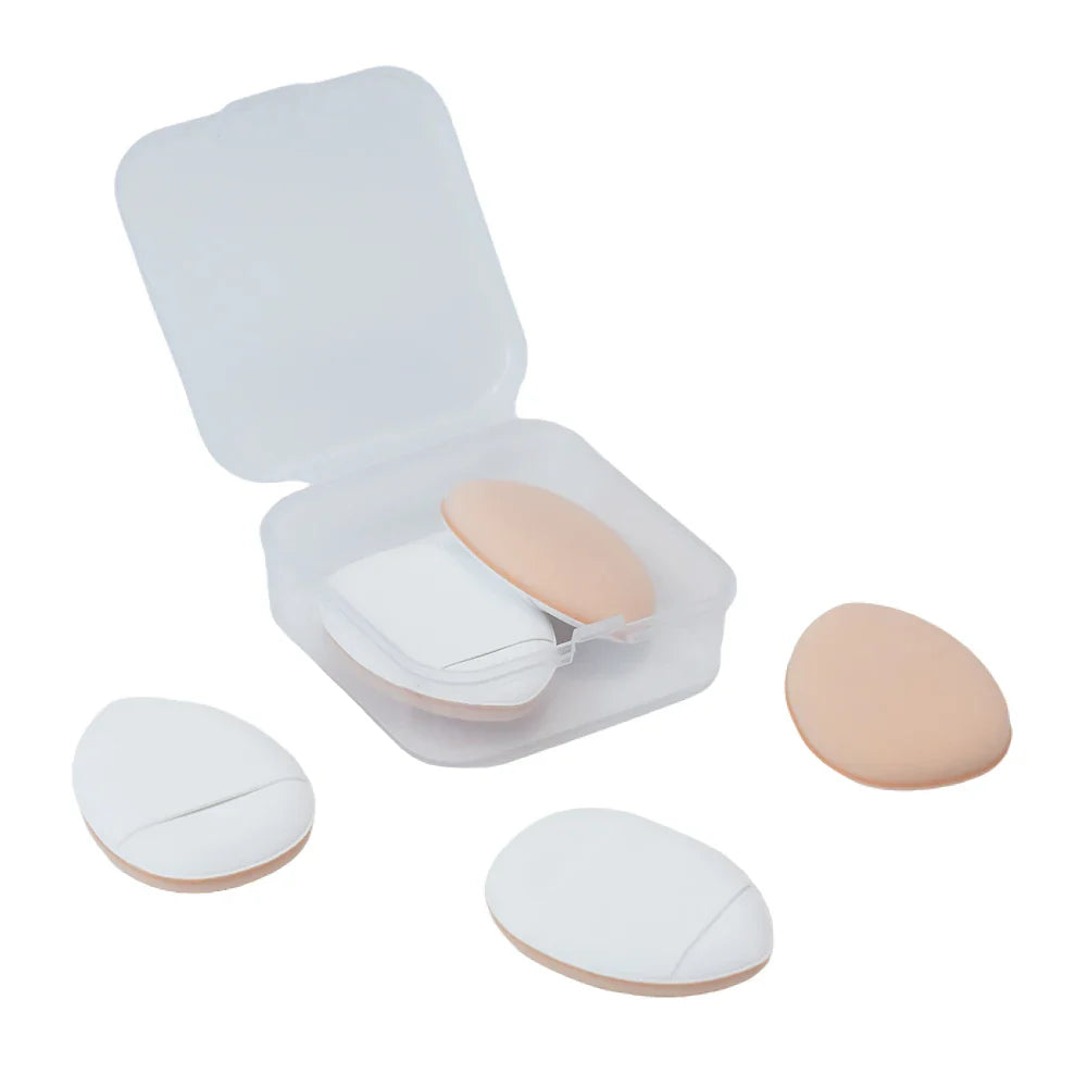 5/10Pcs Mini Finger Puff Foundation Small Air Cushion Powder Sponge Face Concealer BB Cream Cosmetic Applicator Makeup Tools