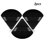 2/3/5/6/12Powder Puff Face Makeup Soft velvet Triangle Powder Puff For Loose Powder Setting Powder Makeup Foundation Beauty Gift