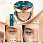 Catkin Phoenix Cushion Foundation Full Coverage, Sheer Satin Finish, Refill Included, Light Beige