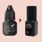 5 Bottles Lady Black Lash Glue Korea Dry Fastest Strongest False Eyelash Extensions Glue 5ml Makeup Tools Professional Adhesive