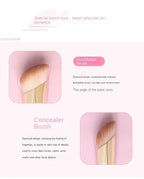 1/2pcs Foundation Brush Oblique Head Concealer Brush Face Liquid Cream Powder Make Up Brushes Face Contour Beauty Tool