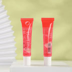 6Pcs Fruity Flavor Watery Glossy Lip Gloss Set Clear Lip Gel Hydrating Moisturizing Lip Gloss Women Lips Makeup Wholesale