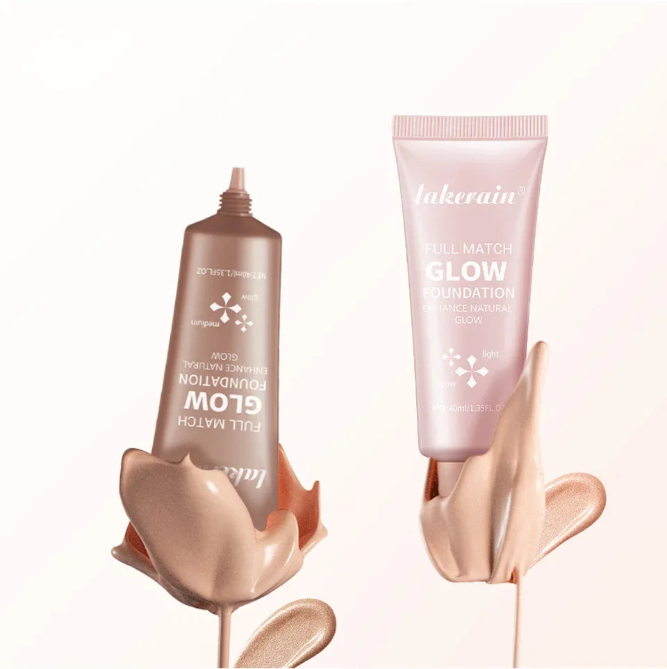 4 Colors Moisturizing Glow Foundation Liquid Long Lasting Natural Lightweight base Multi-purpose Illuminator Highlight Cream
