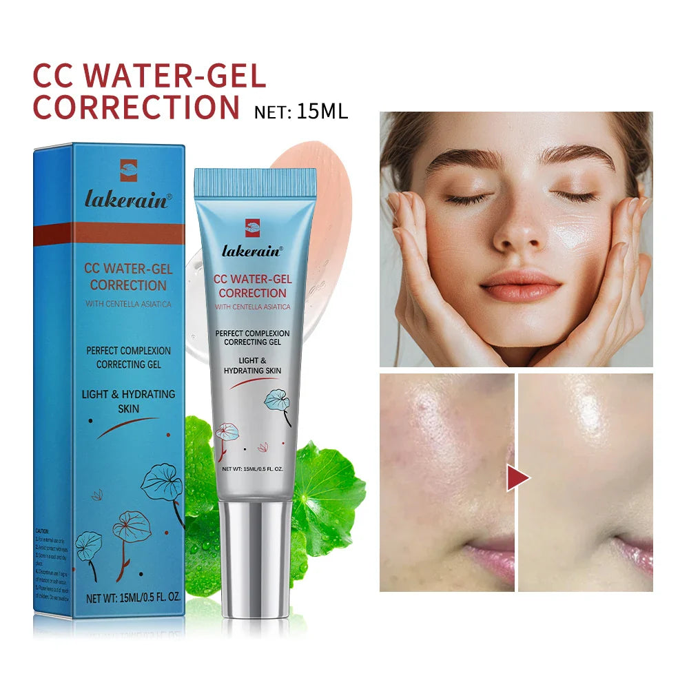 3Pcs /Set CC Cream Centella Korean Makeup Foundation Foundation Cream for Face Base Makeup Color Changing Liquid Foundation