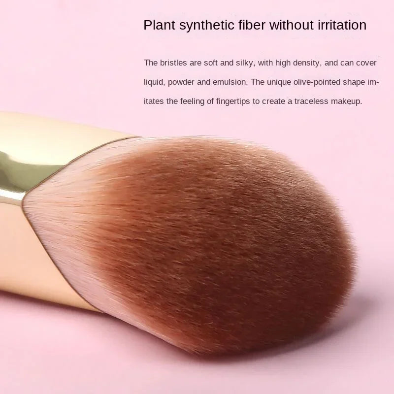 1/2pcs Foundation Brush Oblique Head Concealer Brush Face Liquid Cream Powder Make Up Brushes Face Contour Beauty Tool