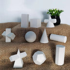10 Different Shapes Mini Resin Sketch Geometry Sculpture, for Drawing Practice Housewarming Gift Exquisite Workmanship
