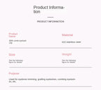 1 Pc Eyelash Comb Tweezers Stainless Steel Anti-Static Non-Magnetic Professional  Lashes Extension Tweezers Makeup Tools