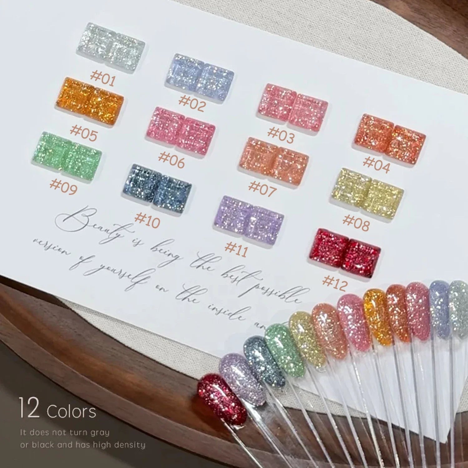 1-12pcs SHAKA Summer Autumn Huayu Xingchen Orange Green Red Gel Nail Polish 2025 New Halloween Versatile Nail Gel