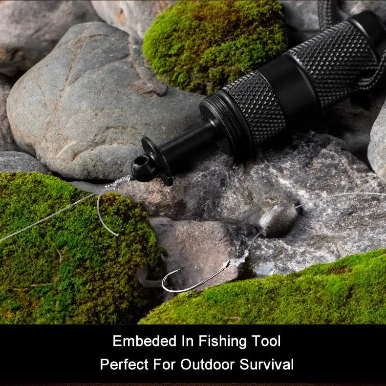 10-IN-1 Multi Function Portable Self Defense Pen Outdoor Survival Tool Fishing Whistle/Compass/Wrench/Screwdriver/Window Breaker