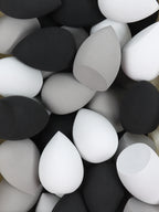 30 Beauty Eggs (Makeup Sponges) Foundation Make-Up Mixed Beauty Sponge, Liquid, Cream and Powder Without Blemish, Multi-Color C