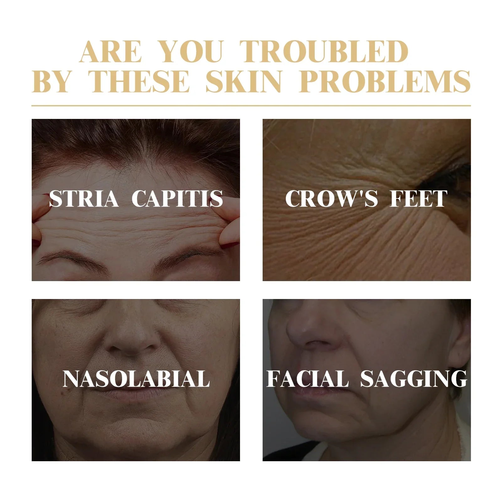 10PCS Collagen Anti Wrinkle Facial Mask Anti Aging Fade Fine Lines Firm Skin Moisturizing Brightening SkinCare Korean Cosmetics