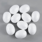 10/20pcs 5/7/9cm Easter Foam Egg Polystyrene Styrofoam Foam Egg Ball DIY Painting Bird Pigeon Eggs Eatser Party Decor Kids Favor