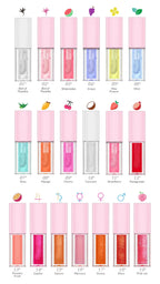 30-color Plumping Lip Oil Private Label Lipgloss Custom Logo Long-lasting Full Color Makeup Plant Moisturizing Cosmetics Vegan