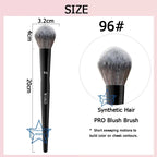 70 Pro Big Foundation Brush Cream Foundation Makeup Brush Chubby Professional Synthetic Hair Face Contour Foundation Makeup Tool