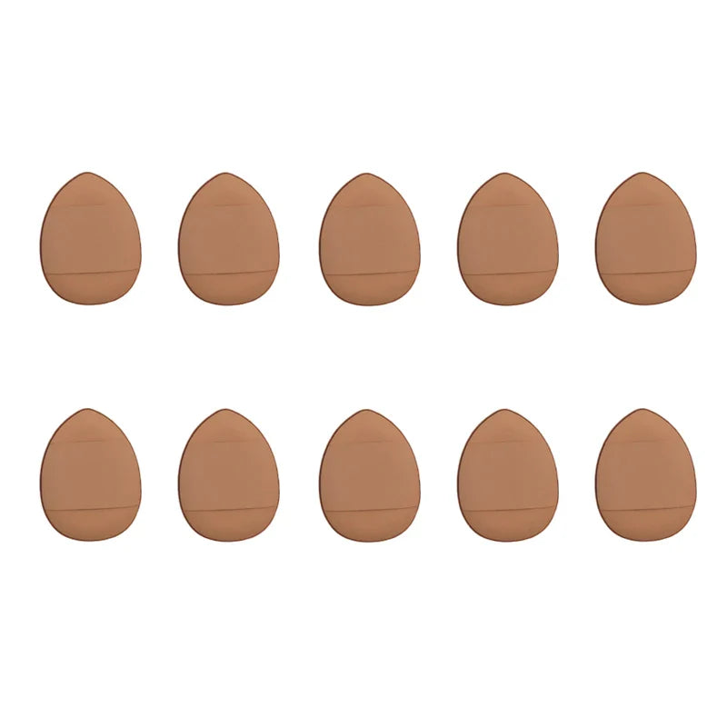 5/10Pcs Mini Finger Puff Foundation Small Air Cushion Powder Sponge Face Concealer BB Cream Cosmetic Applicator Makeup Tools