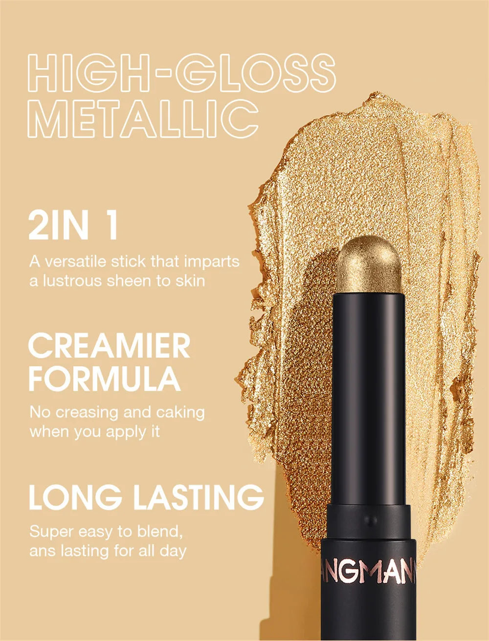 1PC Waterproof Pearlescent Eyeshadow Pencil Stick 8 Colors Lasting Glitter Shimmer Eye Shadow Highlighter Pen Eyes Makeup Tools