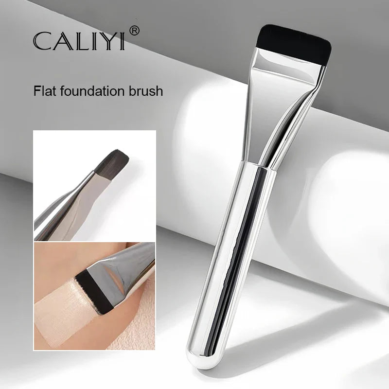 1/3 PCS Flat-head Foundation Brush Ultra-thin Brush Head Traceless Foundation Makeup Brush Cosmetic Tools