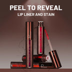 5Color Liquid Peel-off Lip Gloss Waterproof Long-lasting Matte Lipstick Non-stick Cup Makeup Moisturizing Lip Tattoo Pigment