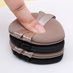 30Pcs Thickened Double Ribbon Wet Dry Dual-use Makeup Puff Black Skin Color Teardrop Shape Powder Puffs Foundation Cosmetic Tool