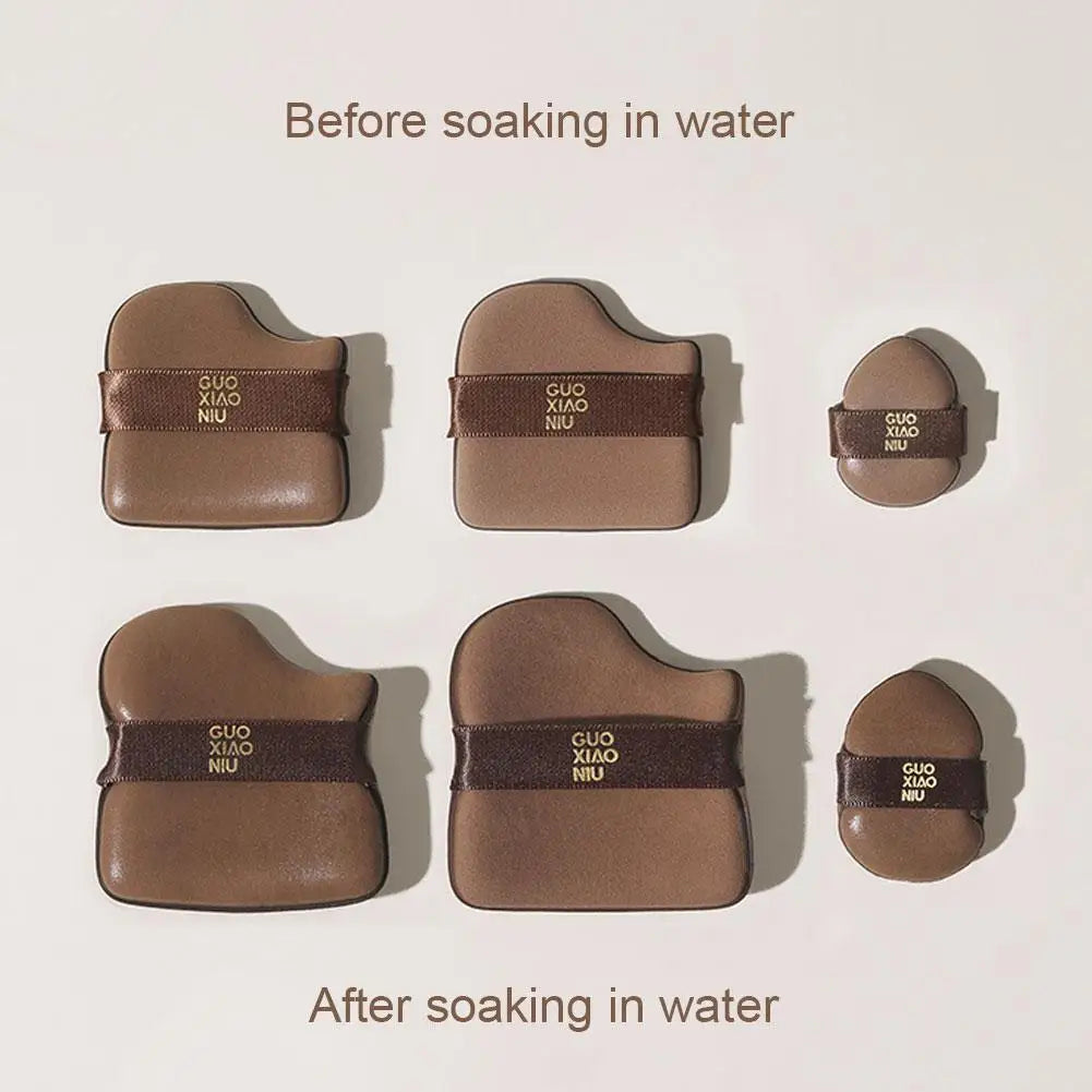 6PCS Makeup Blender Puff Air Cushion Foundation Sponge Loose Powder Puffs Cosmetic Applicator Tool Wholesale