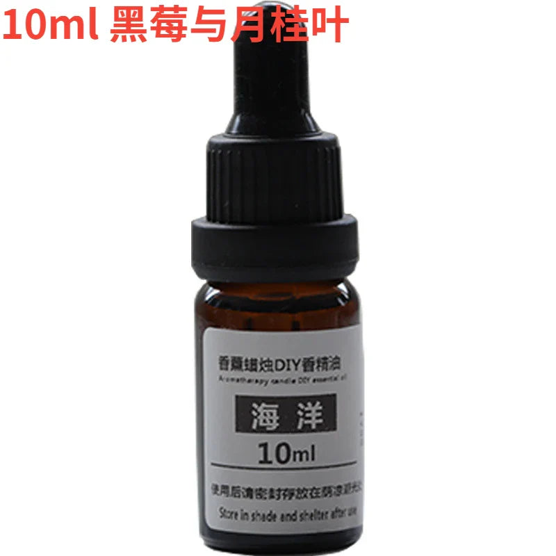 10ml Candle Scents Oil Soluble Essence DIY Aromatherapy Candle Essential Oil Handmade Soap Gypsum Expanded Fragrance Crystal