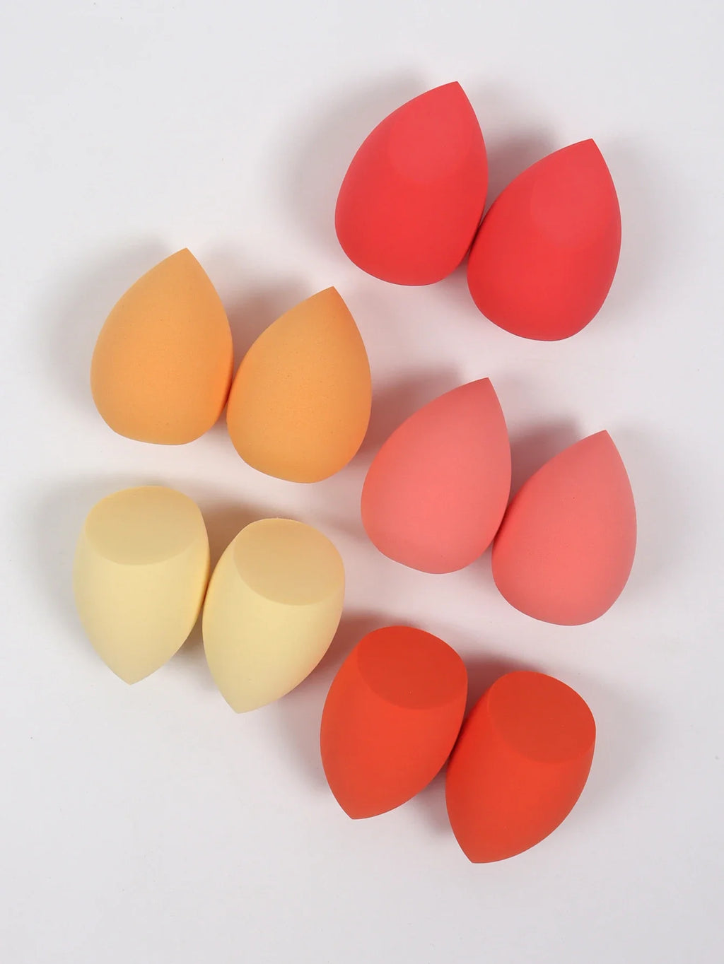30 Beauty Eggs (Makeup Sponges) Foundation Make-Up Mixed Beauty Sponge, Liquid, Cream and Powder Without Blemish, Multi-Color C