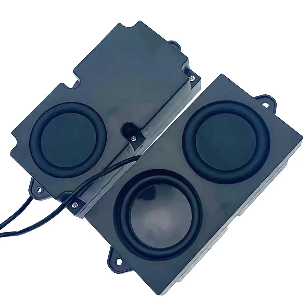 1 Pairs Portable Wired Bluetooth Speakers Wired Bass Stereo Subwoofer Speaker For Laptop Smartphones Desktop MP4 MP3 Players