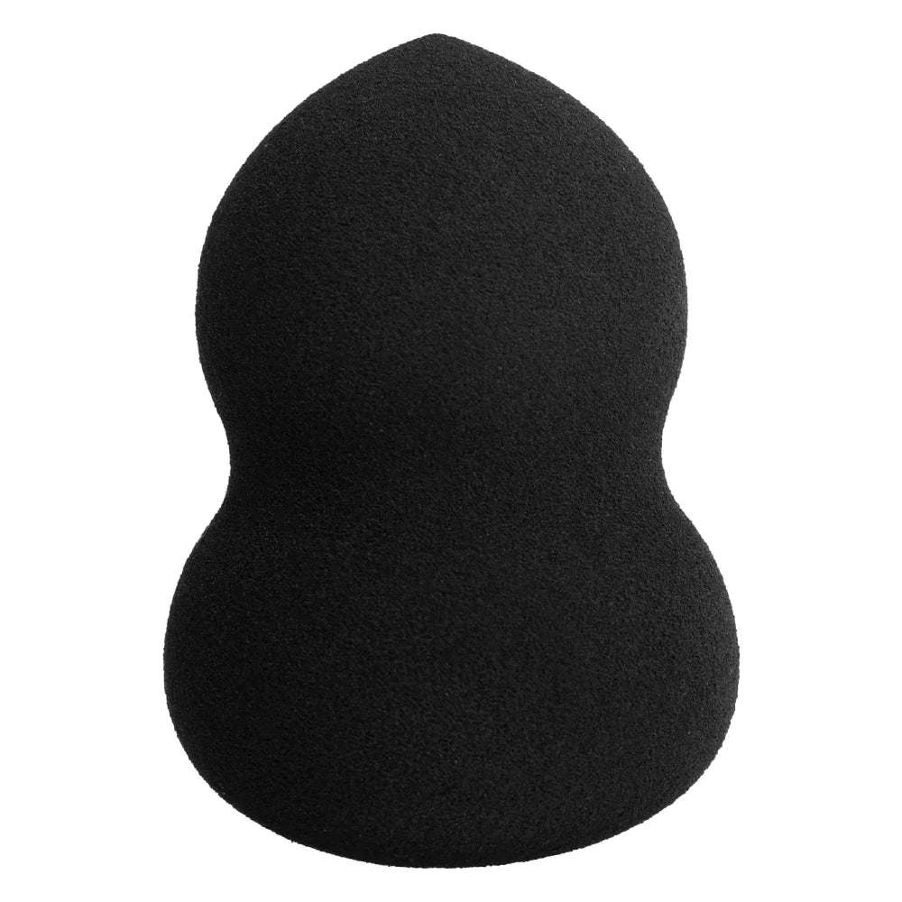 Black Makeup Sponge Eggs Soft Powder Beauty Egg Foundation Sponges Liquid Cream Cosmetics Puff Wet and Dry Use Makeup Tool Women