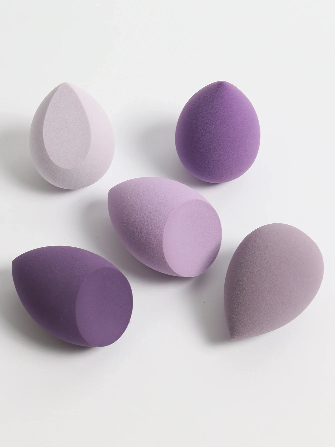 30 Beauty Eggs (Makeup Sponges) Foundation Make-Up Mixed Beauty Sponge, Liquid, Cream and Powder Without Blemish, Multi-Color C