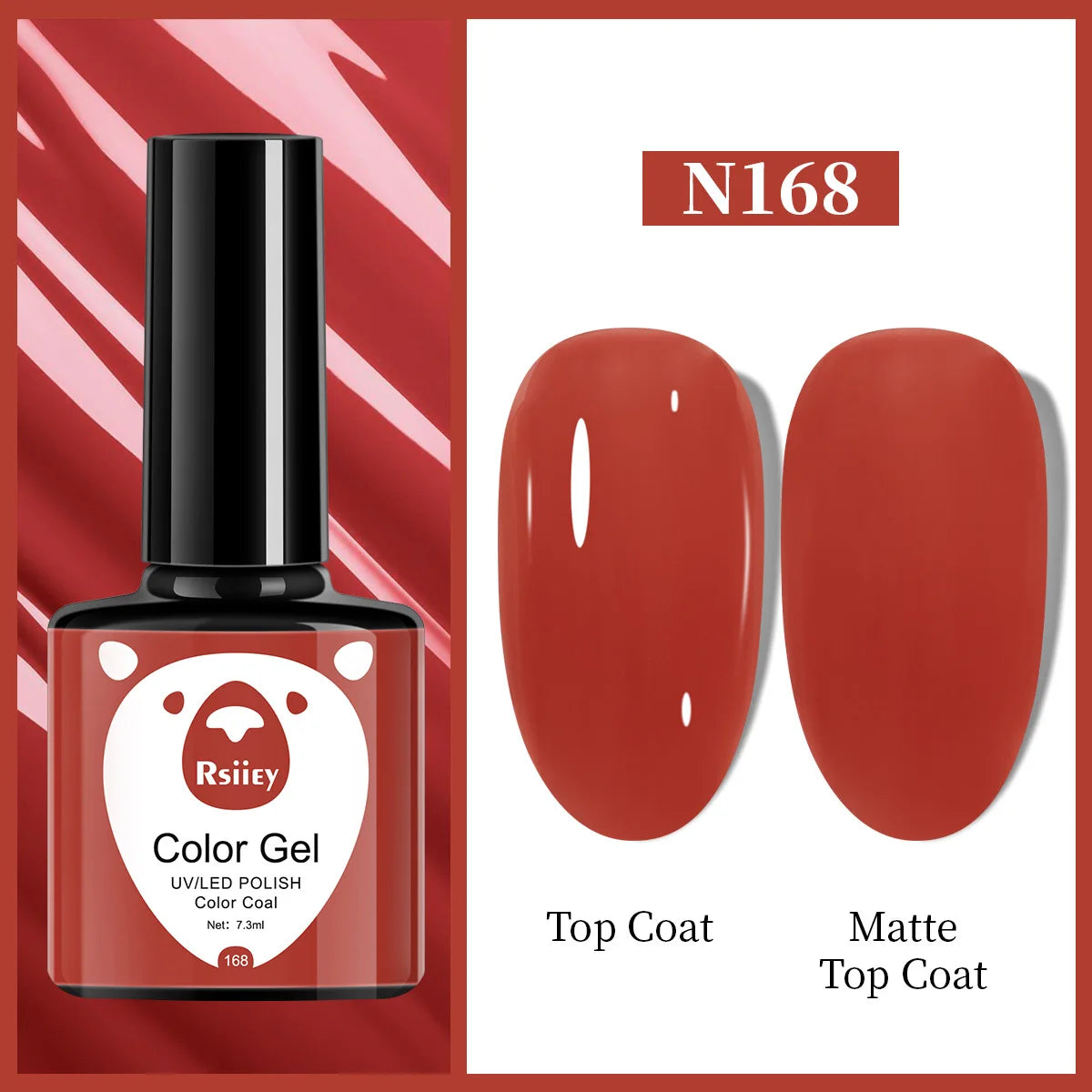 1pcs 7.3ml White Gel Nail Polish French Manicure Gel Polish Semi Permanent Soak Off UV Gel Varnish Base Top Coat Winter Nail 105