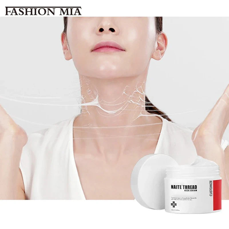 100ml Korean Original Collagen Neck Care Cream 5% Adenosine Solution Hydrolyzed Collagen Peptide Neck Lift Firm Moisturis Cream