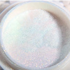 1/2PC Pearl White Mermaid Aurora Chrome Nail Powder Metallic Neon Rainbow Dust Nail Art Gel Polish Supplies Mirror Chrome Powder